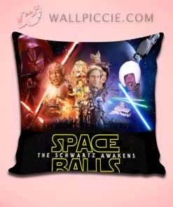 Spaceballs Starwars Style Throw Pillow Cover