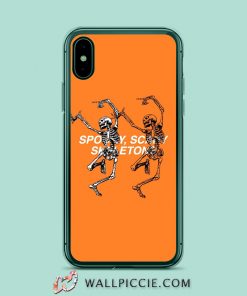 Spooku Scary Skeleton iPhone Xr Case