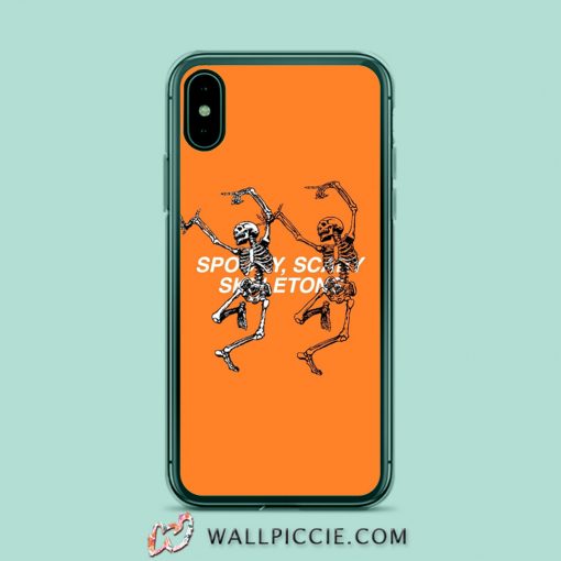 Spooku Scary Skeleton iPhone Xr Case