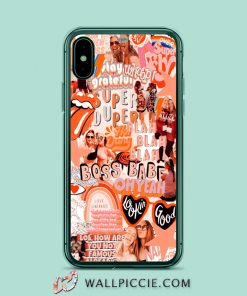 Super Duper Boss Babe Collage iPhone Xr Case