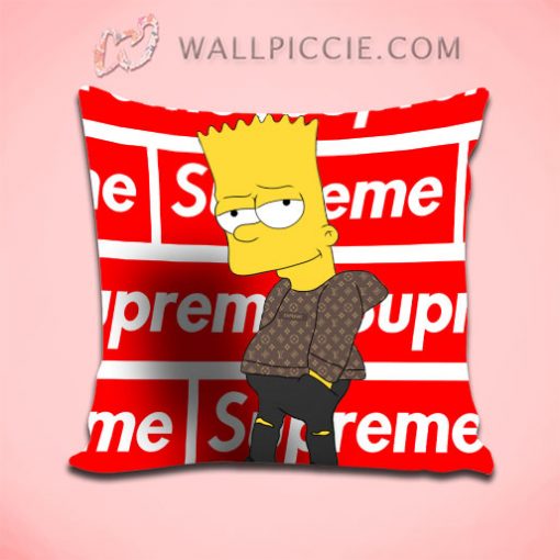 Supreme Bart Swag Style Throw Pillow Cover
