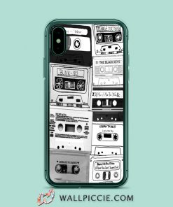 Teenage Dirtbag Cassette Tape Collage iPhone Xr Case