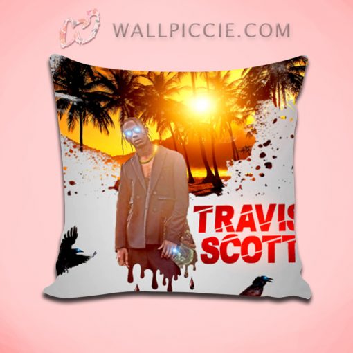 Travis Scott Summer Style Throw Pillow Cover