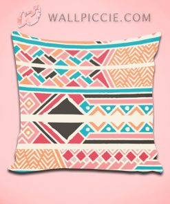 Tribal Ethnic Colorful Bohemian Decorative Throw Pillow Cover