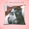 Tupac Shakur Watercolor Throw Pillow Cover