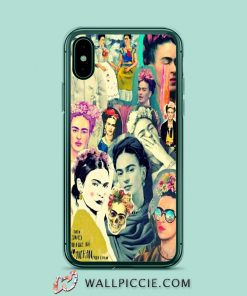 Vintage Frida Kahlo Collage iPhone Xr Case