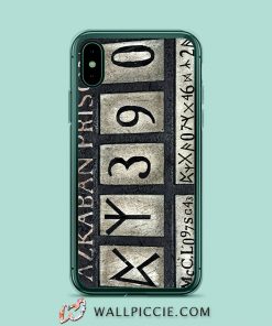 Azkaban Prison Plate iPhone XR Case