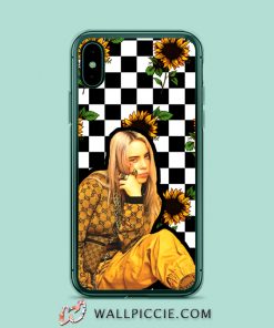 Billie Eilish Aesthetic Sunflower iPhone XR Case