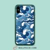 Blue Wave Aesthetic iPhone XR Case