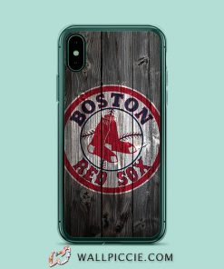 Boston Red Sox Wood iPhone XR Case