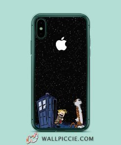 Calvin And Hobbes Starry Night iPhone XR Case
