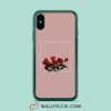 Cool Red Rose Aesthetic iPhone XR Case