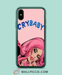 Crybaby Sad Girl Club Aesthetic iPhone XR Case