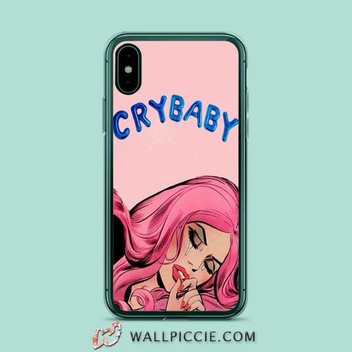 Crybaby Sad Girl Club Aesthetic iPhone XR Case