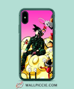 Cute Goku Uniqlo Kaws iPhone XR Case