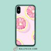 Cute Pink Lemon Aesthetic iPhone XR Case