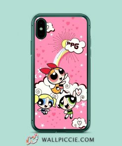 Cute Powerpuff Girls Pink iPhone Xr Case