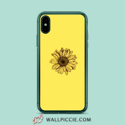 Cute Sunflower Aesthetic iPhone XR Case