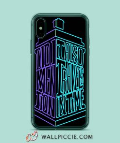 Dimention Taiso Travels Intime iPhone XR Case