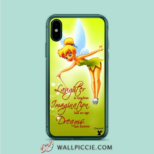 Disney Tinkerbell Quotes iPhone XR Case