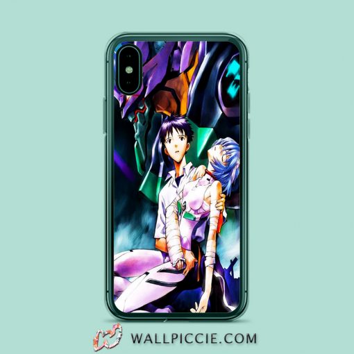 Evangelion Anime Fly To The Moon iPhone XR Case