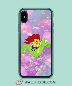 Funny Spongebob Aesthetic iPhone XR Case