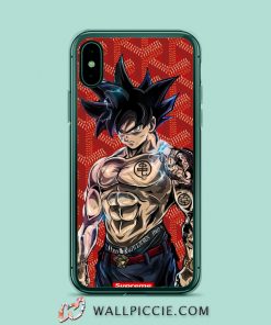 Goku Anime Hypebeast Style iPhone XR Case