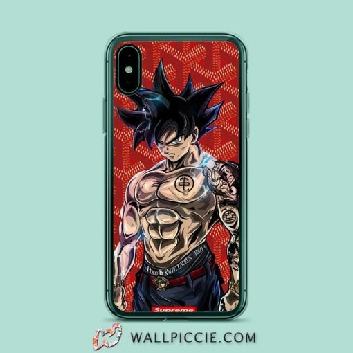 Goku Anime Hypebeast Style iPhone XR Case