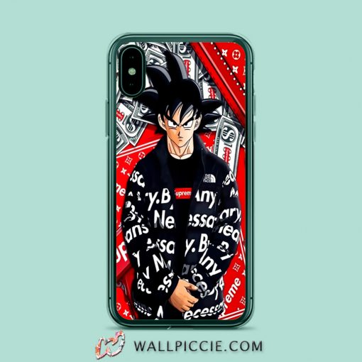 Goku Dragon Ball Z Dope Style iPhone XR Case