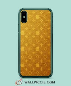 Golden Louis Vuitton iPhone XR Case