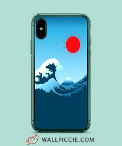 Great Off Kanagawa Aesthetic iPhone XR Case