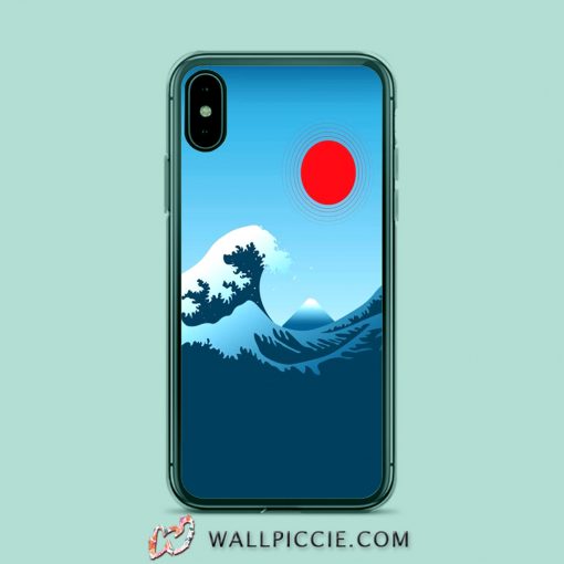 Great Off Kanagawa Aesthetic iPhone XR Case