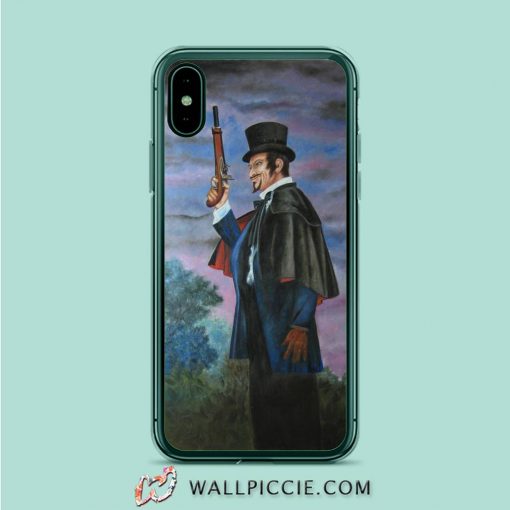 Haunted Mansion Stretching Painting The Gun1 iPhone XR Case