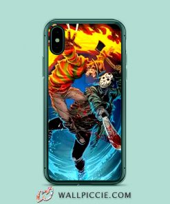 Jason Voorhees vs Freddy Krueger iPhone Xr Case