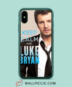 Keep Calm And Luke Bryan iPhone XR Case