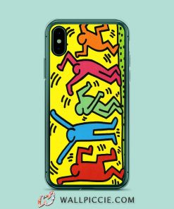 Keith Haring Pop Art iPhone XR Case