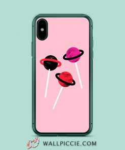 Lolipop Candy Space Aesthetic iPhone XR Case
