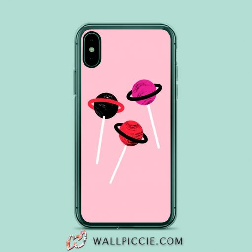 Lolipop Candy Space Aesthetic iPhone XR Case