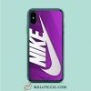 Nike Purple iPhone XR Case
