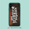 No Justice No Peace Background iPhone XR Case