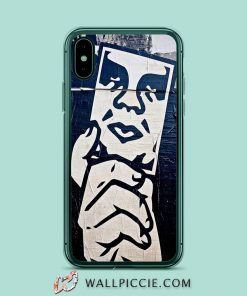 Obey Crack Wall iPhone XR Case