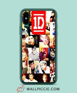 One Direction 1d Logo Photo iPhone XR Case