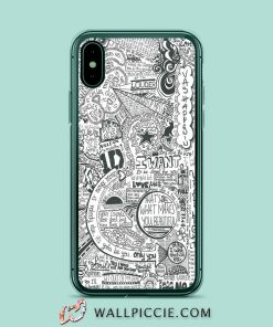 One Direction Love Art iPhone XR Case
