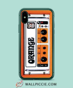 Orange Guitar Amp iPhone XR Case