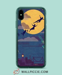 Peterpan Play Fly Above City iPhone XR Case