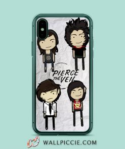 Pierce The Veil Cartoon iPhone XR Case