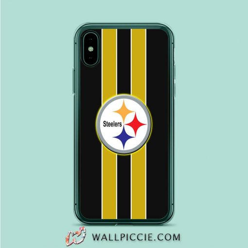 Pittsburgh Steelers Logo Bubble iPhone XR Case