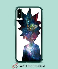 Rick Morty Galaxy Space iPhone Xr Case