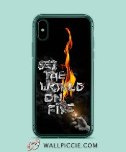 Set The World On Fire iPhone XR Case
