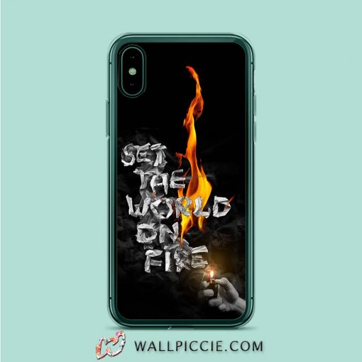 Set The World On Fire iPhone XR Case